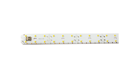LUNA LB 17W 4000K 350mA CRI80 2x2pin 48led 499x24mm  - линейка светодиодная