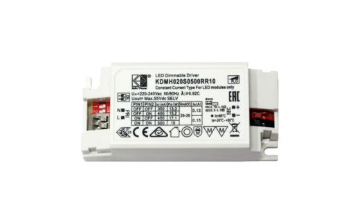 Kegu DIP 20W 350-500mA TRIAC dimming - блок питания