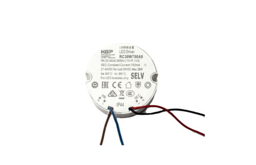 KGP RC 30W 700mA 30-42V IP44  D57 H22.5 mm круглый блок питания