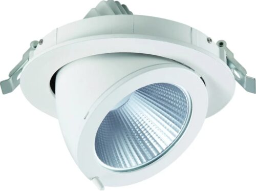 КОРПУС RS-T430C max. 30W d=155 h=110 24гр. даунлайт поворотный белый без блока и диода